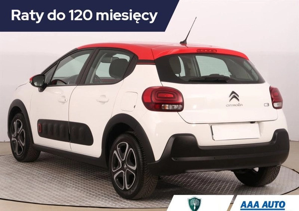 Citroen C3 cena 55000 przebieg: 45626, rok produkcji 2020 z Goniądz małe 326
